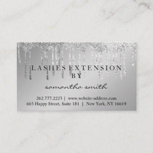 Aftercare Instructions Lash Gold Tropfens Spark Visitenkarte