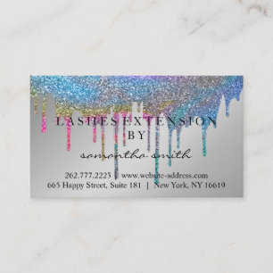 Aftercare Instructions Lash Gold Tropfens Spark Visitenkarte