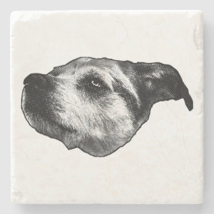 Afterglow Dot Sip — Terrier Steinuntersetzer