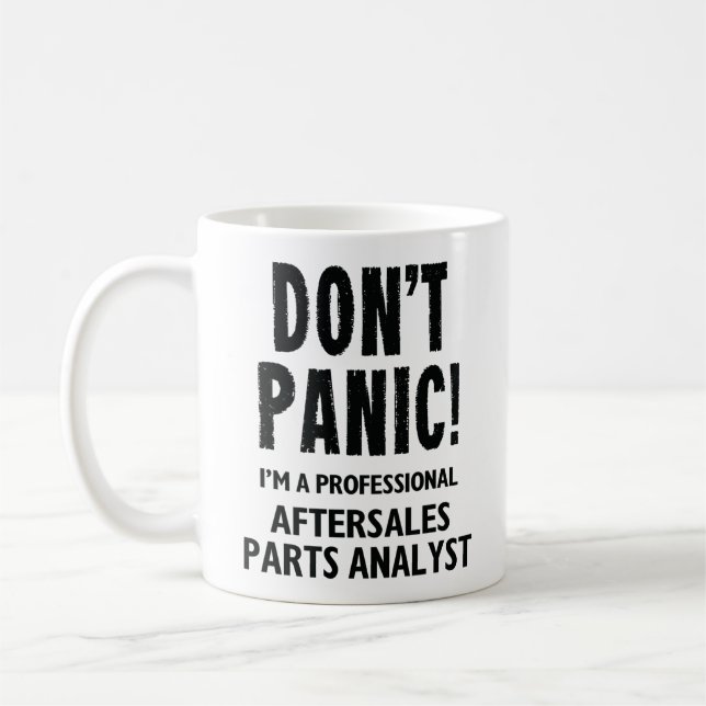 Aftersales Parts Analyst Kaffeetasse (Links)