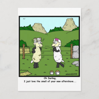 Aftershave Postkarte