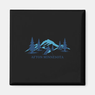 Afton Minnesota Skigebiet Skifahren Magnet