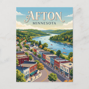 Afton, Minnesota, USA Postkarte