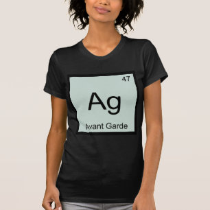 Ag - Avant Garde Chimie Élément Symbole T-shirt