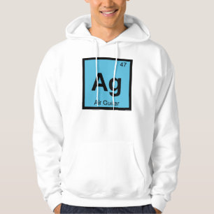Ag - Luftgitarre Musik Chemie Periodensystem Hoodie