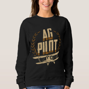 AG Pilot Bewerbungsunterlagen für Luftblasen Sweatshirt
