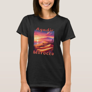 Agadir Marokko Holiday Sunset T-Shirt
