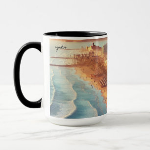 Agadir Skyline Mug - Vibes Sunset Côtières