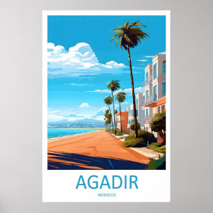 Agadir Voyage Impression Art Mural Agadir Décorati