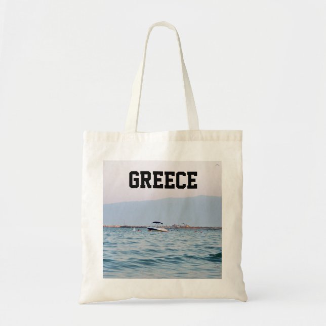 Ägäisches Meer Griechenland Tragetasche (Vorne)