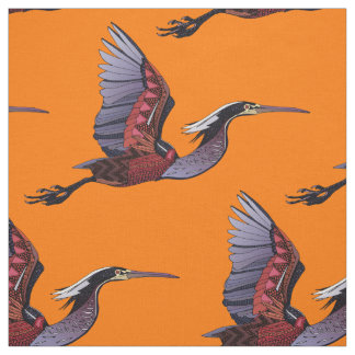 Agami-Heronorange Stoff