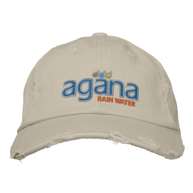 Agana - Logo-Cap Bestickte Kappe (Vorderseite)