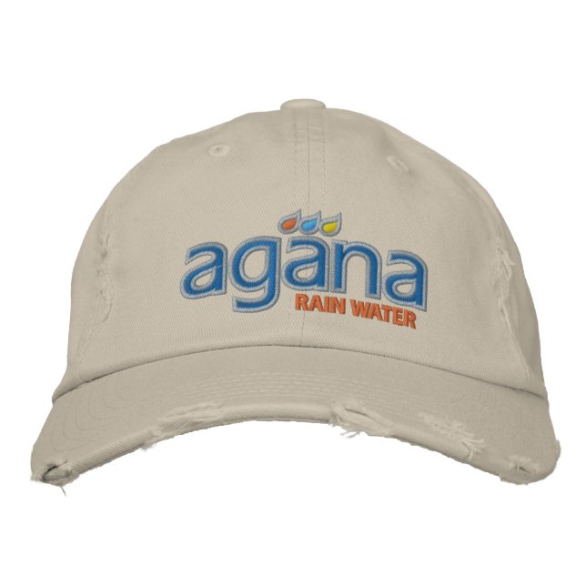 Agana - Logo-Cap Bestickte Kappe (Vorderseite)