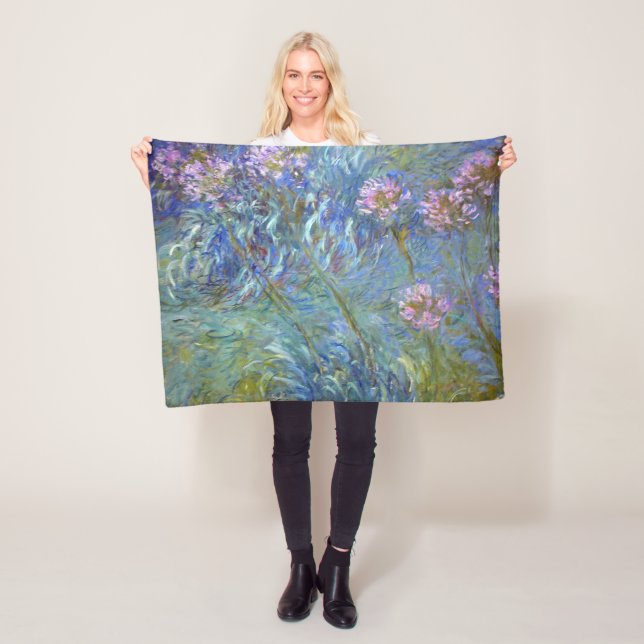 Agapanthus, Monet Fleecedecke (Beispiel)