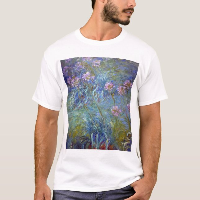 Agapanthus, Monet T-Shirt (Vorderseite)