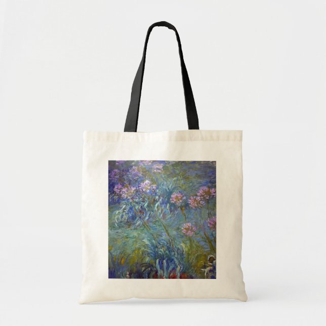 Agapanthus, Monet Tragetasche (Vorne)