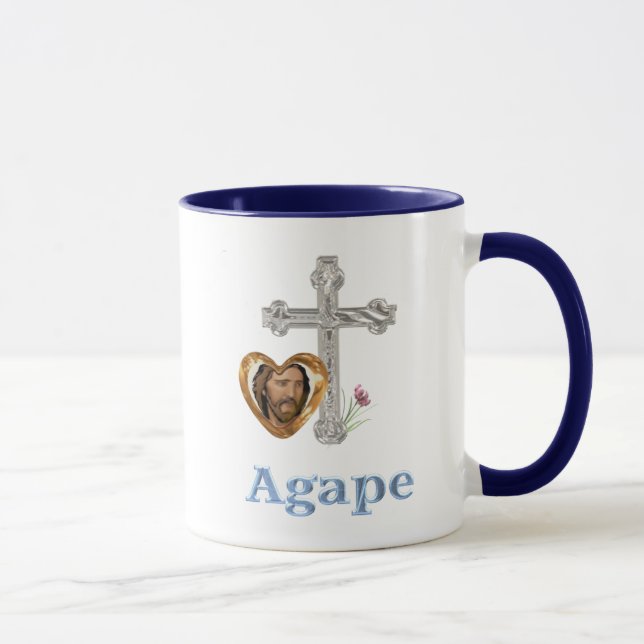 Agape Liebe Christlich Tasse (Rechts)