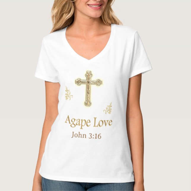 AGAPE-LIEBE-T - Shirt (Vorderseite)
