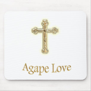 AGAPE-LIEBE-T - Shirt Mousepad