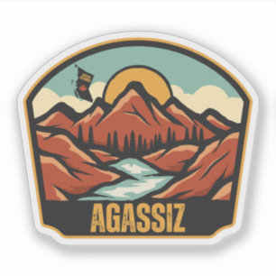 Agassiz, British Columbia Aufkleber