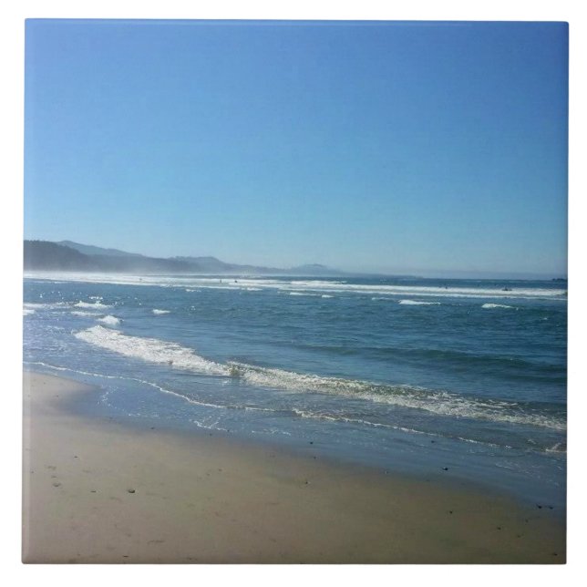 Agate Beach, Oregon Fliese (Vorderseite)