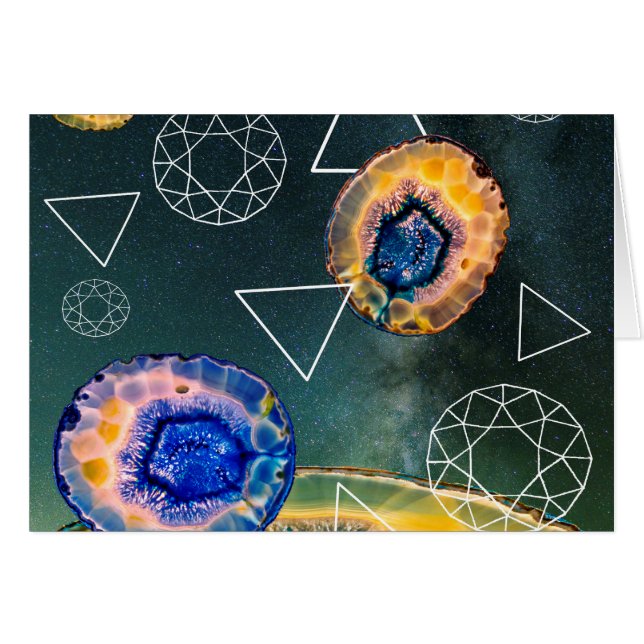 Agate de l'espace (Devant horizontal)