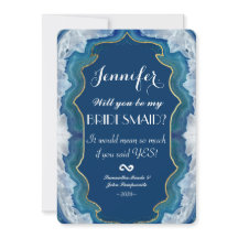Agate Elegant Hübsch Blue Aquamarin Geode Muster