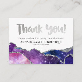 *~* AGATE Galaxy QR DANK LOGO Review AP8 Begleitkarte