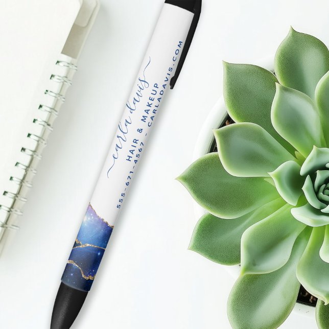 Agate Galaxy Stars Salon Kugelschreiber (Von Creator hochgeladen)