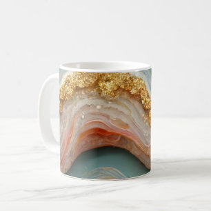 Agate Geode Stone Kaffeetasse