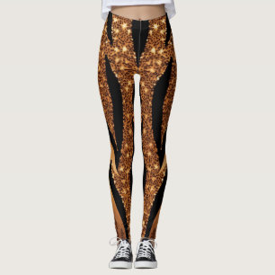 Agate glitter leggings