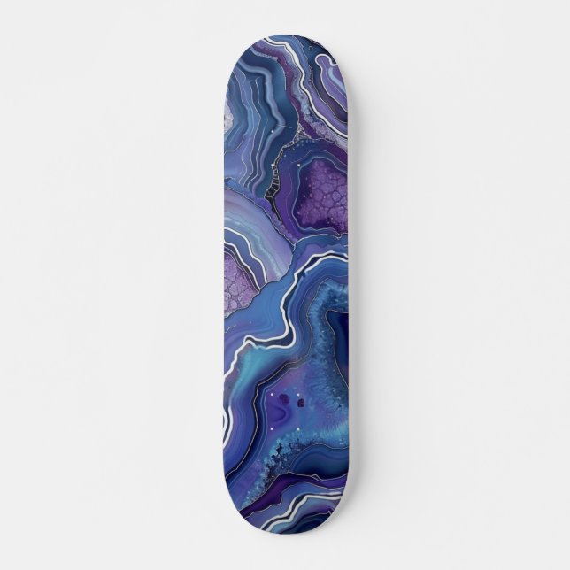 Agate Marble Skateboard (Vorne)