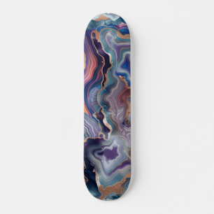 Agate Marble Skateboard