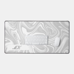 Agate Marbre blanc et gris