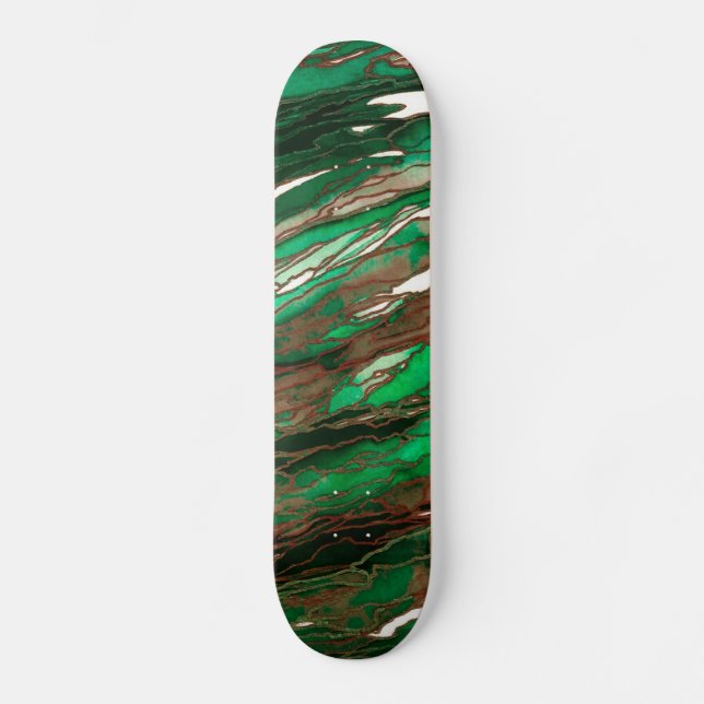 Agate Style Skateboard (Vorderseite)