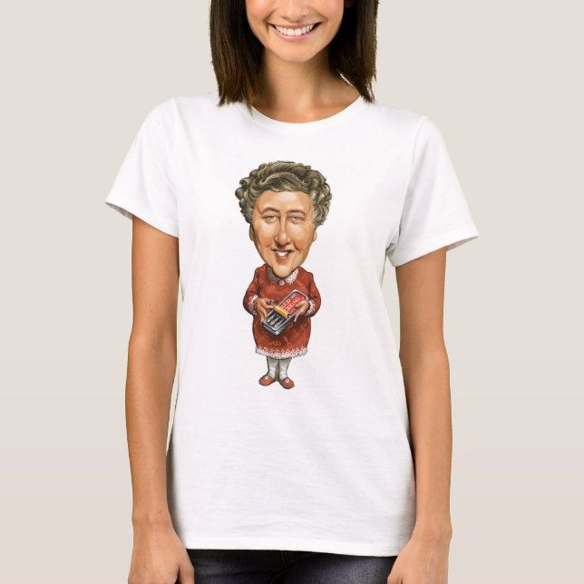 Agatha Christie T-Shirt (Vorderseite)
