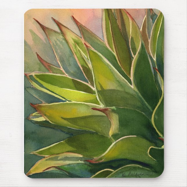 Agave attenuata mousepad (Vorne)