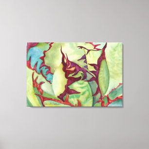 Agave durch Debra-Lee Baldwin Leinwanddruck