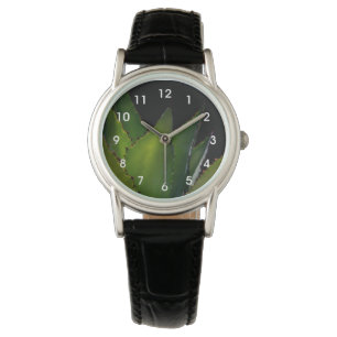 Agave glühen armbanduhr