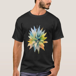 Agave Pflanzen Aquarell Agave Pflanzen Sammler Mex T-Shirt