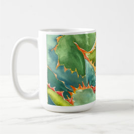 Agave Watercolor-Tasse durch Debra-Lee Baldwin Tasse