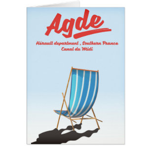 Agde, département de l'Hérault dans le sud de la F