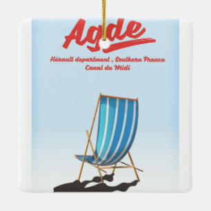 Agde, Département Hérault im Süden Frankreichs Rei Keramikornament
