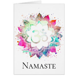 Âge de mandala de fleur de Lotus de symbole d'OM