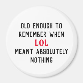 Age Humor Magnet