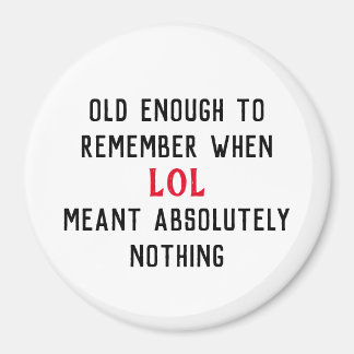 Age Humor Magnet