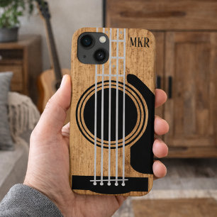 Aged Wood Guitar Signature Case-Mate iPhone Hülle