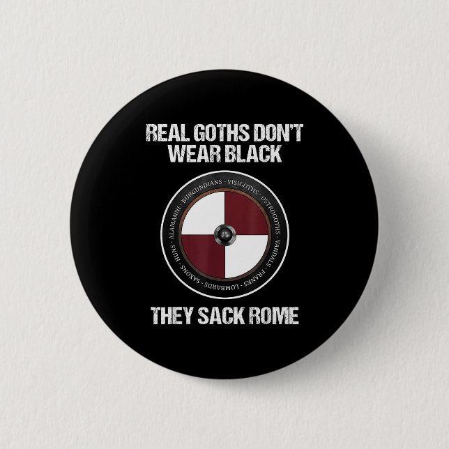 Agema Apparel Uni-adults Medieval History , Black, Button (Vorderseite)
