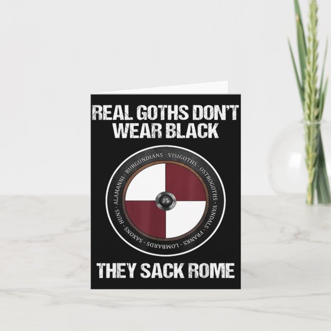 Agema Apparel Uni-adults Medieval History , Black, Karte (Vorderseite)