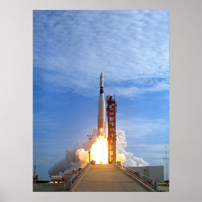 Agena Target Vehicle Launch for Gemini 11 Poster (Vorne)